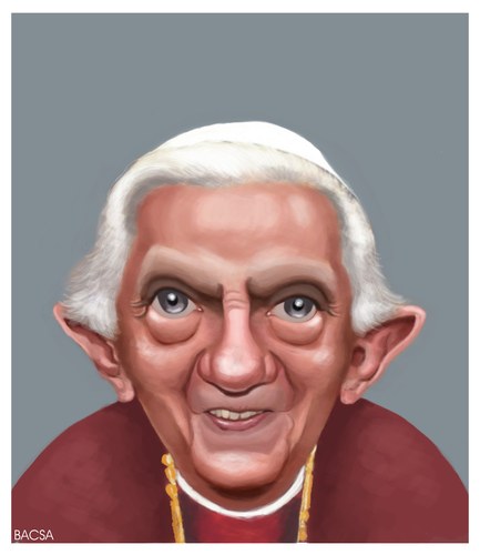 pope benedict xvi quotes. Cartoon: Pope Benedict XVI