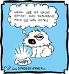 Cartoon: Der süße hungrige Juppy! (small) by Clemens tagged hund,futter,hunger,süß,frech,malteser,hunderasse
