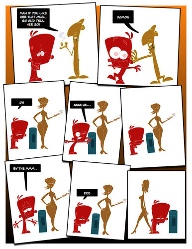 Cartoon Shy