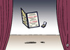 Cartoon: Friedensnobelpreis (small) by Pfohlmann tagged friedensnobelpreis,nobelpreis,oslo,verleihung,preisverleihung,liu,xiaobo,china,menschenrechte,dissident,abwesenheit,urkunde,medaille,festakt