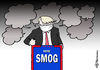 Cartoon: Vote Smog! (small) by Pfohlmann tagged karikatur,cartoon,2015,color,farbe,usa,donald,trump,republikaner,präsidentschaftskandidat,smog,peking,luftverschmutzung,muslime,einreiseverbot,vorschlag,präsidentschaftswahlen
