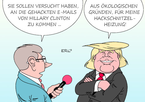 Cartoon: Trump E-Mails Clinton (medium) by Erl tagged politik,usa,präsident,donald,trump,wahlkampf,2016,wikileaks,emails,hacking,kandidatin,demokraten,hillary,clinton,team,republikaner,bestreben,besitz,ausschlachtung,ökologie,hackschnitzelheizung,karikatur,erl,politik,usa,präsident,donald,trump,wahlkampf,2016,wikileaks,emails,hacking,kandidatin,demokraten,hillary,clinton,team,republikaner,bestreben,besitz,ausschlachtung,ökologie,hackschnitzelheizung,karikatur,erl