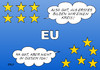 Cartoon: EU Annäherung (small) by Erl tagged griechenland,krise,schulden,euro,eu,streit,richtung,austerität,solidarität,eurozone,währungsunion,regeln,reformen,grexit,flagge,kreis,karikatur,erl