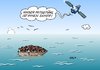 Cartoon: EU Flüchtlingspolitik (small) by Erl tagged eu,flüchtlingspolitik,lampedusa,flüchtlinge,afrika,boot,grenze,asyl,tod,unmenschlichkeit,schande,meer,abgrenzung,überwachung,satellit,mitgefühl