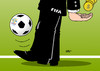 Cartoon: FIFA Katar (small) by Erl tagged fußball,weltmeisterschaft,2022,katar,vergabe,fifa,korruption,geld,spiel,präsident,blatter,funktionäre,bestechlichkeit