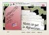 Cartoon: Geheimakten (small) by Erl tagged afghanistan krieg usa geheimdienst geheimakten internet wikileaks zitat käßmann