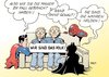 Cartoon: Helden (small) by Erl tagged mauerfall,neunter,november,ddr,bürger,revolution,friedlich,helden,superhelden,superman,spiderman,batman