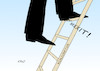 Cartoon: Konjunktur (small) by Erl tagged politik,wirtschaft,konjunktur,abschwächung,boom,ende,wirtschaftsweise,brexit,leiter,sprosse,karikatur,erl
