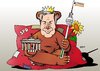 Cartoon: Kuschelkönig Klaus (small) by Erl tagged berlin,wahl,landtagswahl,sieger,spd,klaus,wowereit,grüne,piraten,cdu,linke,fdp