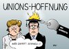 Cartoon: Merkel und Guttenberg (small) by Erl tagged merkel,guttenberg,doktorarbeit,plagiat,titel,entzug,universität,bayreuth,schnell,gefahr,union,cdu,csu,hoffnung,hoffnungsträger