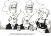 Cartoon: Mix (small) by Erl tagged bayern wahl csu alleinherrschaft koalition absolute mehrheit bier maß mixgetränk alkoholfrei fahren autofahren bedienung wählerin wähler