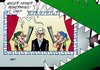 Cartoon: Papademos (small) by Erl tagged griechenland,regierung,neu,übergang,lukas,papademos,fachmann,seriös,parteien,kasperltheater,streit,machtgier,krise,schulden,krokodil