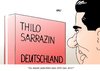 Cartoon: SPD-Gen (small) by Erl tagged spd,mitglied,sarrazin,thilo,buch,rechts,rassismus,migration,integration,islam,moslems,juden,gene,gen,sigmar,gabriel