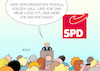 Cartoon: SPD Dänemark (small) by Erl tagged politik,wahl,dänemark,erfolg,erfolgsrezept,sozialdemokraten,härte,asylpolitik,zuwanderung,sozialpolitik,soziales,national,sozial,rechtsruck,modell,spd,deutschland,umfragetief,wahlniederlagen,rücktritt,nahles,karikatur,erl