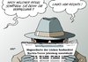 Cartoon: Verfassungsschutz (small) by Erl tagged verfassungsschutz,beobachtung,links,rechts,einseitig,rechtes,auge,blind,regel,linke,abgeordnete,rechtsterror,terror,mord