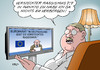 Cartoon: Versteckter Rassismus (small) by Erl tagged europarat,eu,bericht,deutschland,rassismus,homophobie,versteckt,hautfarbe,homosexualität