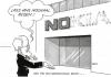 Cartoon: What remains of the subventions (small) by Erl tagged nokia