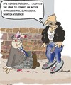 Cartoon: Keep our streets safe!!! (small) by EASTERBY tagged mugging,streetfight,robbery