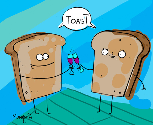 Toast By Munguia | Media & Culture Cartoon | TOONPOOL