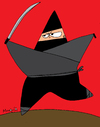 Cartoon: Ninja Star (small) by Munguia tagged ninja,star