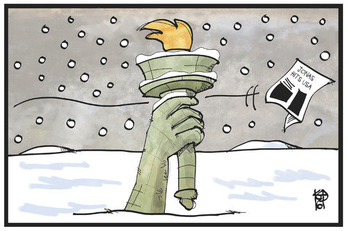 Cartoon: Schneesturm in den USA (medium) by Kostas Koufogiorgos tagged karikatur,koufogiorgos,illustration,cartoon,jonas,usa,schnee,sturm,freiheitsstatue,liberty,wetter,blizzard,eingeschneit,winter,karikatur,koufogiorgos,illustration,cartoon,jonas,usa,schnee,sturm,freiheitsstatue,liberty,wetter,blizzard,eingeschneit,winter