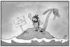 Cartoon: Corona-freie Zone (small) by Kostas Koufogiorgos tagged karikatur,koufogiorgos,illustration,cartoon,quarantäne,castaway,corona,covid19,krankheit,epidemie,insel,abschottung