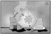 Cartoon: Corona vs. Wirtschaft (small) by Kostas Koufogiorgos tagged karikatur,koufogiorgos,illustration,cartoon,corona,wirtschaft,schaden,abrissbirne,virus,epidemie,pandemie,krankheit