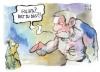 Cartoon: David und Goliath (small) by Kostas Koufogiorgos tagged euro,dollar,wirtschaft,börse,kostas,koufogiorgos,