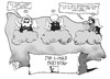 Cartoon: Die Linke (small) by Kostas Koufogiorgos tagged linke,partei,marx,lenin,che,guevara,karikatur,koufogiorgos