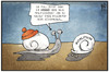 Cartoon: Energetische Dämmung (small) by Kostas Koufogiorgos tagged karikatur,koufogiorgos,illustration,cartoon,haus,dämmung,isolierung,energie,klima,effizienz,koalition,schnecke,schneckenhaus,steuer,bonus,politik,rückzieher