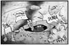 Cartoon: Friedensnobelpreis (small) by Kostas Koufogiorgos tagged koufogiorgos,illustration,cartoon,karikatur,friedensnobelpreis,krieg,frieden,konflikt,kapitulation,politik