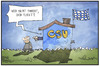 Cartoon: Gauweiler geht (small) by Kostas Koufogiorgos tagged karikatur,koufogiorgos,illustration,cartoon,gauweiler,csu,partei,rücktritt,rausschmiss,parieren,gehorsam,politik,mandat,amt,politiker
