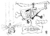 Cartoon: Griechenland (small) by Kostas Koufogiorgos tagged griechenland,wirtschaft,bankrott,euro,schulden,krise,eu,europa,karikatur,kostas,koufogiorgos,flug