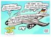 Cartoon: Hilfsflüge (small) by Kostas Koufogiorgos tagged opel,gm,kosten,guttenberg,finanzkrise,wirtschaft,flugzeug,usa,superman,karikatur,kostas,koufogiorgos