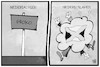 Cartoon: Niedersachsen und Jamaika (small) by Kostas Koufogiorgos tagged karikatur,koufogiorgos,illustration,cartoon,niedersachsen,niederschlagen,groko,jamaika,politik,koalition,streit,sondierung,parteien,bündnis