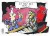 Cartoon: NPD-Verbot (small) by Kostas Koufogiorgos tagged npd,verbot,partei,bundestag,neonazi,rechtsextremismus,karikatur,kostas,koufogiorgos