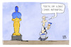 Cartoon: Oscars 2022 (small) by Kostas Koufogiorgos tagged karikatur,koufogiorgos,ukraine,blau,gelb,farbe,fahne,flagge,symbol,zeichen,hollywood,film,academy,award