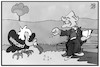 Cartoon: Scholz und Wirecard (small) by Kostas Koufogiorgos tagged karikatur,koufogiorgos,cartoon,illustration,scholz,füttern,park,parkbank,geier,pleite,wirecard,wirtschaft,skandal,bankrott,insolvenz,dax,betrug