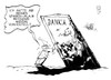 Cartoon: Spanische Banken (small) by Kostas Koufogiorgos tagged spanien,bank,urlaub,michel,efsf,hilfe,stütze,euro,schulden,krise,wirtschaft,karikatur,kostas,koufogiorgos