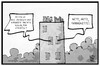 Cartoon: Steinbrücks Karenzzeit (small) by Kostas Koufogiorgos tagged karikatur,koufogiorgos,illustration,cartoon,steinbrueck,bank,ing,diba,karenzzeit,fahradkette,sprichwort,zitat,politik,wirtschaft