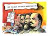 Cartoon: Wer von euch... (small) by Kostas Koufogiorgos tagged beck,spd,linke,koalition,kostas,koufogiorgos,