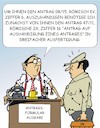 Cartoon: Behördengang (small) by JotKa tagged behörde amt verwaltung antrage formulare bürokratie bürgernähe beamter