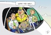 Cartoon: Cockpitservice (small) by JotKa tagged fliegen,flugzeug,reisen,luftfahrt,urlaub,himmel,wirtschaft,transport,verkehr,sex,erotik,piloten,stewardessen,kaffee,tee
