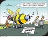 Cartoon: Drohne (small) by JotKa tagged drohne aufklärungsdrohne kampfdrohne militär nato verteidigung auslandseinsatz verteidigungsministerium vonderleyen bienen hummeln wespen