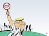 Cartoon: Einreiseverbot (small) by JotKa tagged einreiseverbot,trump,donald,dekrete,usa,vereinigte,staaten,präsident,terror,islamistischer,terrorbekämpfung