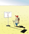 Cartoon: Orientierungshilfen (small) by JotKa tagged orientierung,navigation,wandern,freizeit,lifestyle,wüste,gesellschaft,navi