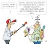 Cartoon: Verschwörungstheoretiker (small) by JotKa tagged verschwörungs theorien demos querdenken alternativen mond weltraum aliens donald trump
