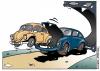 Cartoon: Porsche schluckt (small) by Micha Strahl tagged micha,strahl,porsche,autoindustrie,kartell,