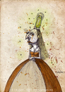 Cartoon: Lady Aluid (small) by CIGDEM DEMIR tagged lady,woman,firefly