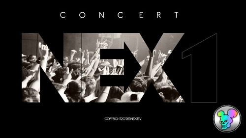 Cartoon: nex1 tv (medium) by Babak Mo tagged nex1,tv,babak,mohammadi,graphic,design,typography,channel,concert